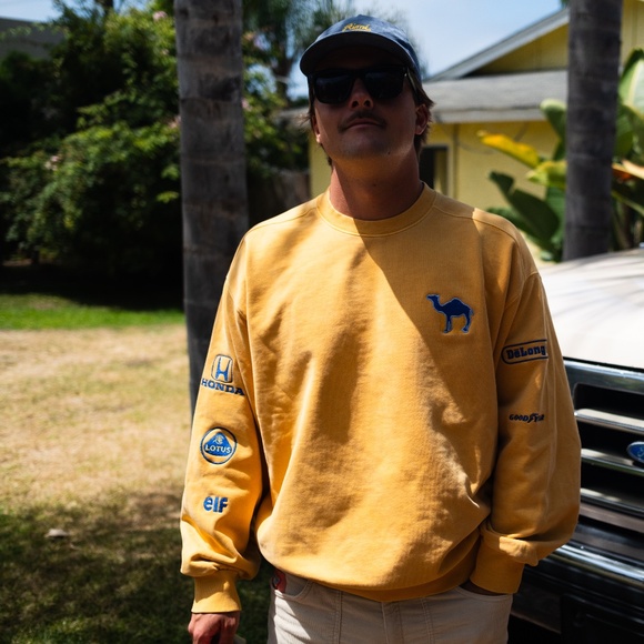 Camel Grand Prix Sweatshirt (Thrifted) - Picture 5 of 6